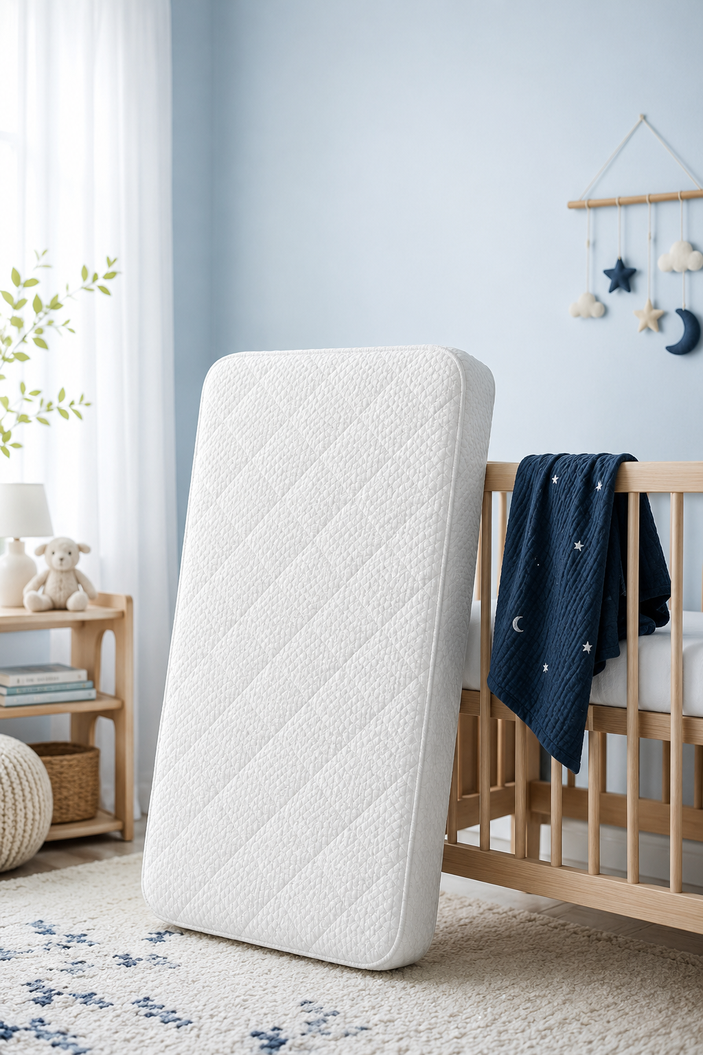 Newton baby mattress review – breathable crib mattress in a nursery